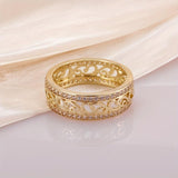 Minimalist Hollow Gold Ring
