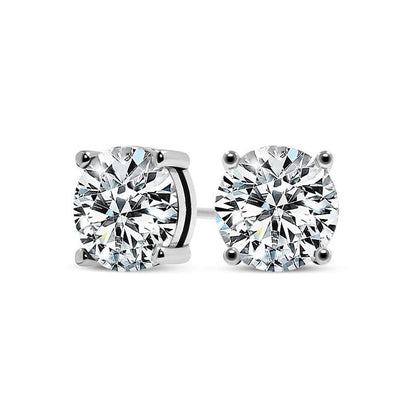 Chic White Gold Tera Earrings