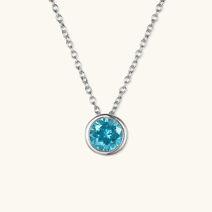 Radiant Gemstone Gold Chain