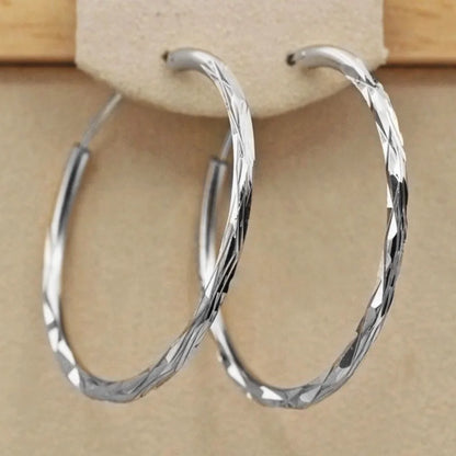 Dazzling Minimalist Hoop Earrings