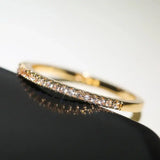 Elyse Minimalist Zirconia Ring