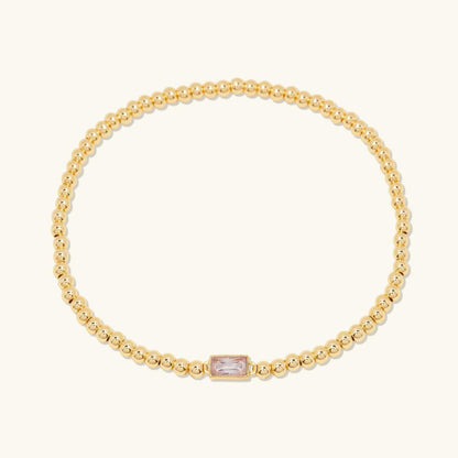Radiant Gemstone Bracelet