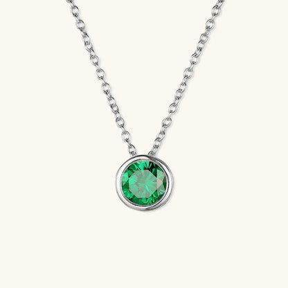 Radiant Gemstone Gold Chain