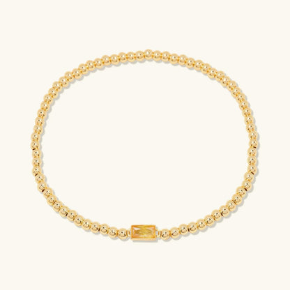 Radiant Gemstone Bracelet