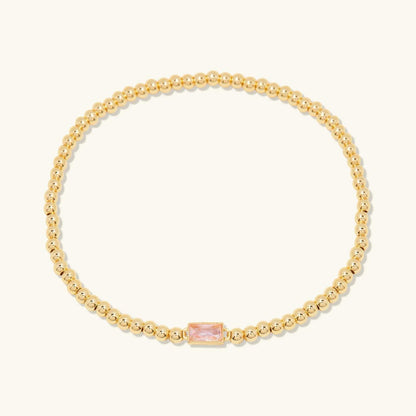 Radiant Gemstone Bracelet