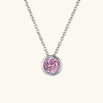 Radiant Gemstone Gold Chain