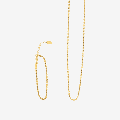 Classic Gold Twist Chain Bundle