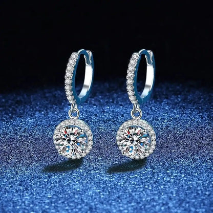 Sterling Silver Stone Earrings