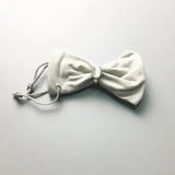 Adjustable Silver White Cabochon Statement Ring