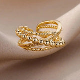 Adjustable Vintage Twist Ring