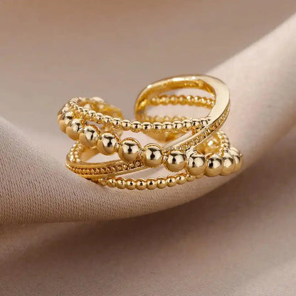 Adjustable Vintage Twist Ring