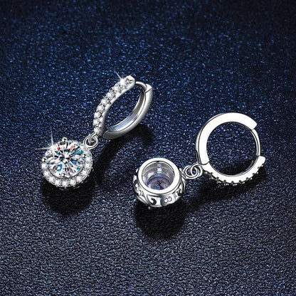 Sterling Silver Stone Earrings