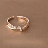 Classic Cross Knot Ring