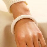 Acrylic Semi-Transparent Bracelet