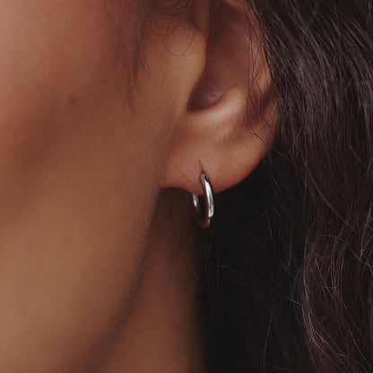 Silver Everyday Mini Hoop