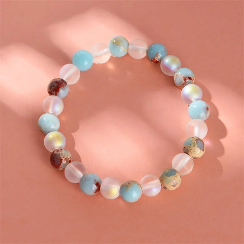 Radiant Quartz Beaded Bracelet