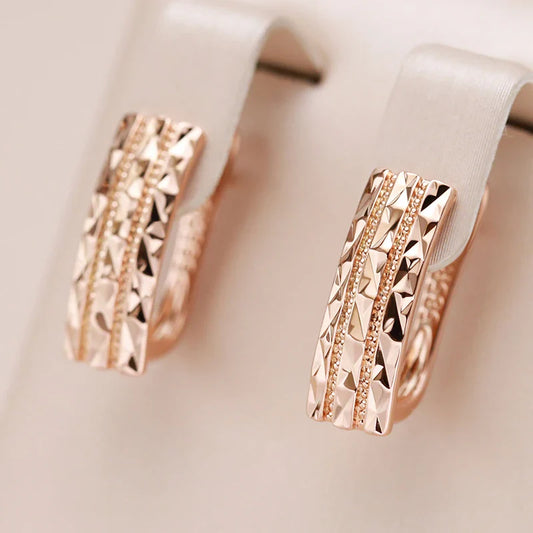 Creative Hollow Glossy Earrings