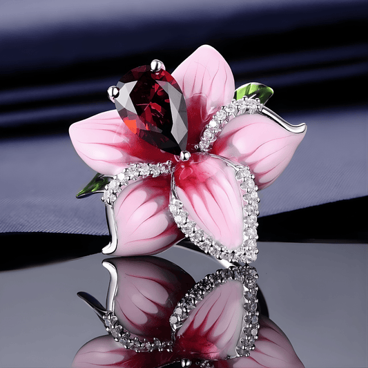 Pink Orchid Luxe Ring