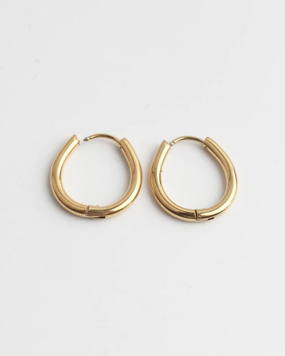 Vintage Almost Round Shape Earrings