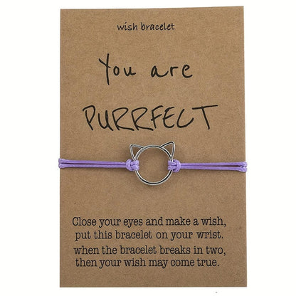 Purrrfect Silver Gifting Bracelet