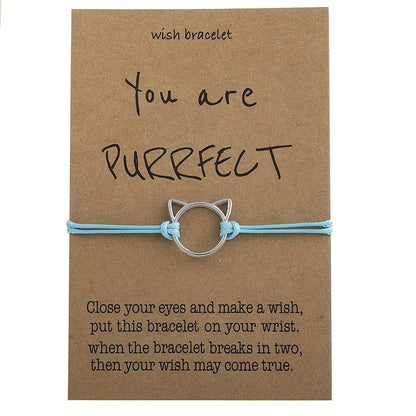 Purrrfect Silver Gifting Bracelet