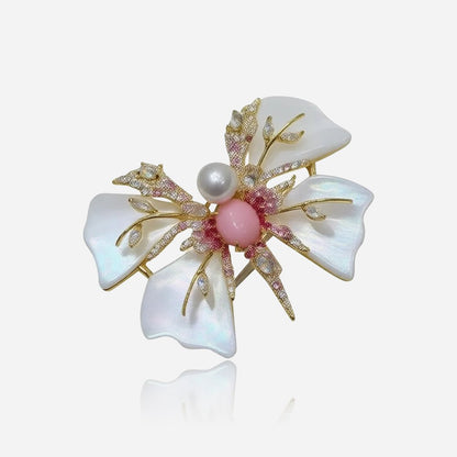 Dragonfly Blossom Brooch