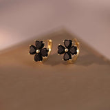 Exquisite Flower Stud Earrings