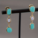 Timeless Trio Pearls Drop Earrings