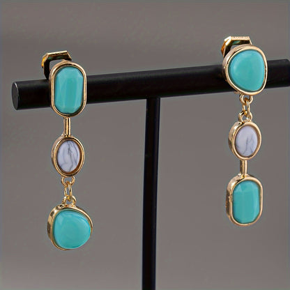 Timeless Trio Pearls Drop Earrings