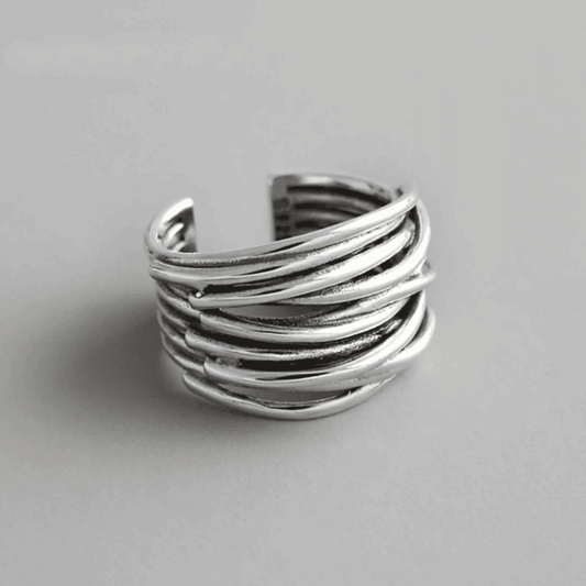 Vintage Double Layer Ring