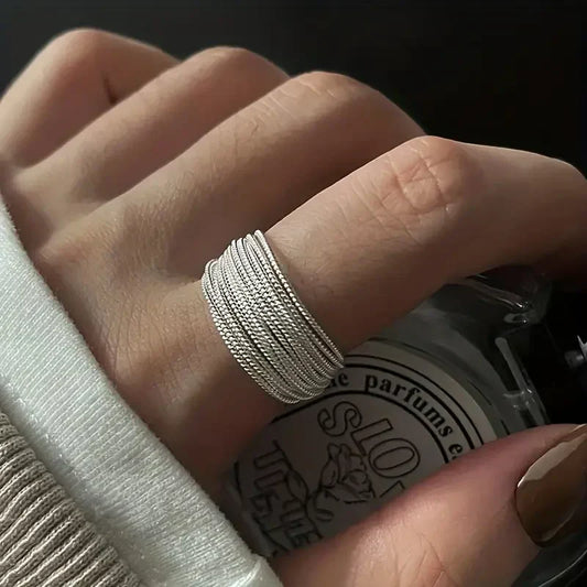 Moonveil Enchantment Silver Ring