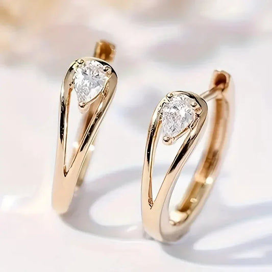 Zirconia Prestige Drop Earrings