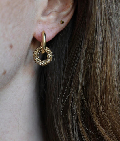 Darina Cute Donut Earrings
