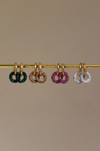Darina Cute Donut Earrings