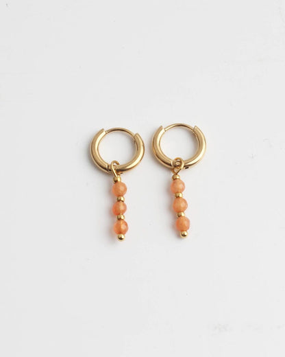 Mon Cheri Earrings Natural Stone