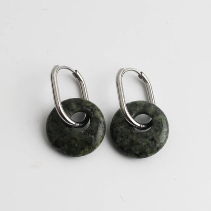 Tirza Earrings Natural Stone