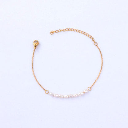 Mini Luster Pearl Bracelet