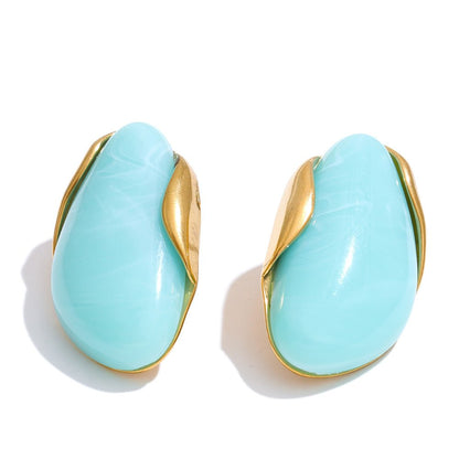 Mono Stone SS Earrings