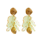 Moon Petal Delicate Earrings