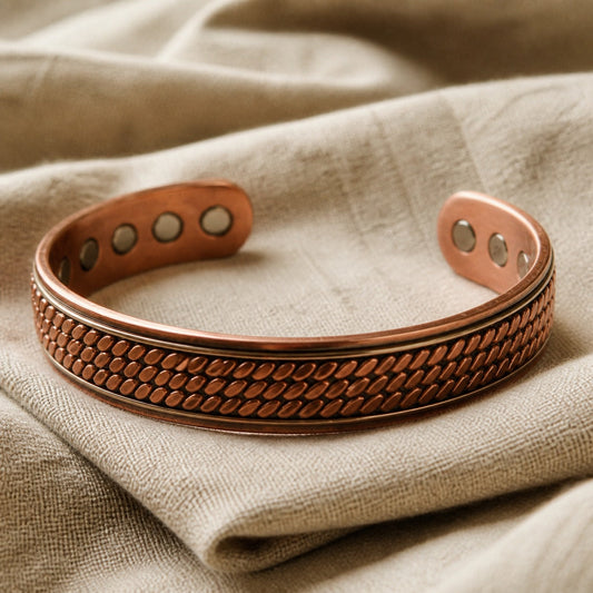 Azure Wave Copper Bracelet