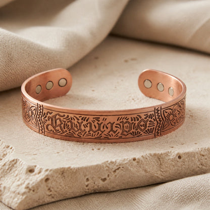 Drift Glow Copper Bracelet