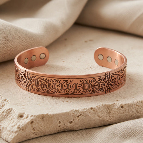 Drift Glow Copper Bracelet