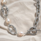 Pearl Essence Chain Necklace