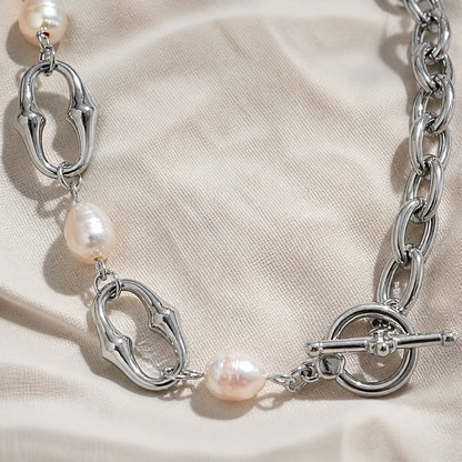 Pearl Essence Chain Necklace