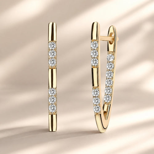 Imperial Aura Cubic Zirconia Hoops