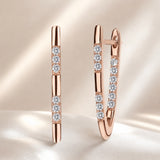 Imperial Aura Cubic Zirconia Hoops