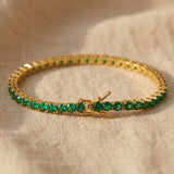 Aliona Virelli Emerald Bracelet