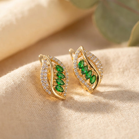 Isola Verdancia Gold Earrings