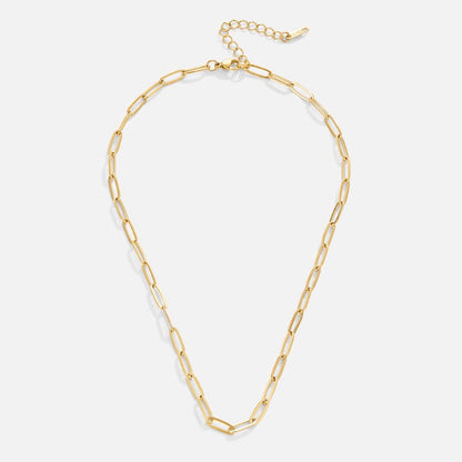 Gold Chain Link Necklace