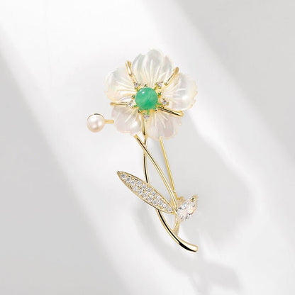Pearl Blossom Brooch